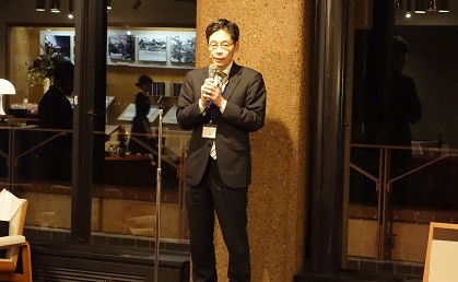 大西克也文学部長による挨拶
